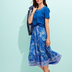 Talbots Paisley Skirt - sold out online